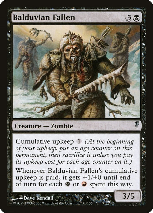 Image for Balduvian Fallen (51) - Magic: The Gathering