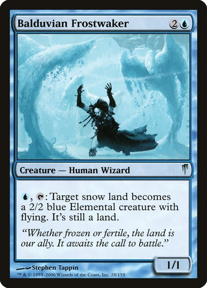 Image for Balduvian Frostwaker (28) - Magic: The Gathering