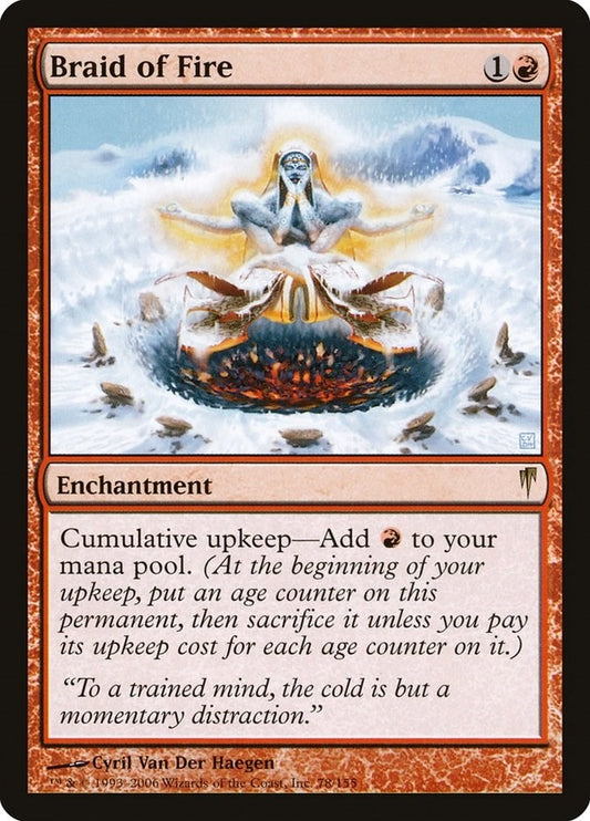 Image for Braid of Fire (78) - Magic: The Gathering