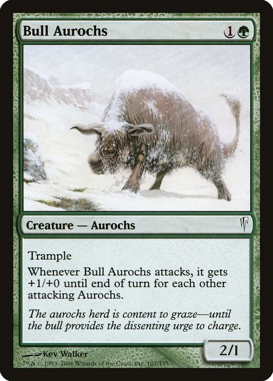 Image for Bull Aurochs (107) - Magic: The Gathering