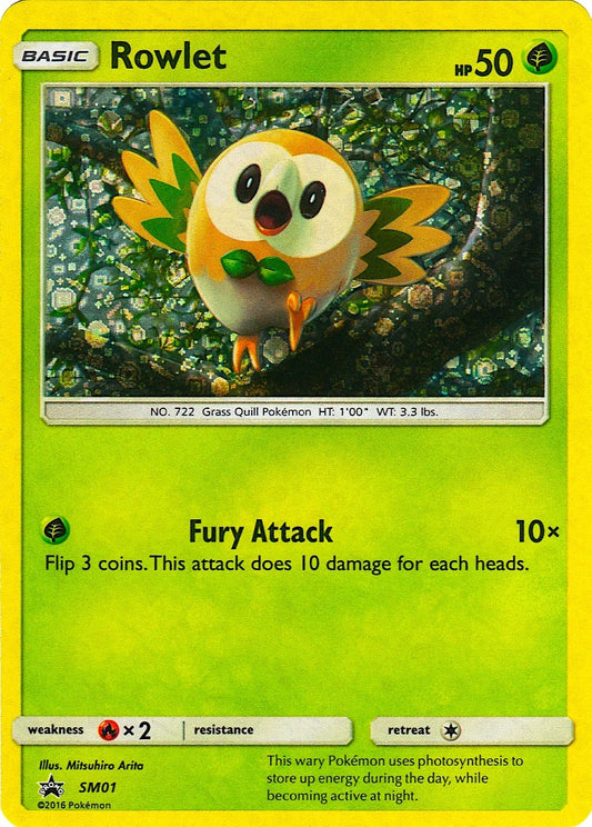 Image for Rowlet - SM01 (General Mills Promo) (SM01) - Pokemon