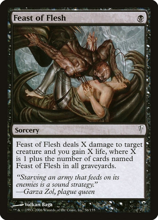 Image for Feast of Flesh (56) - Magic: The Gathering