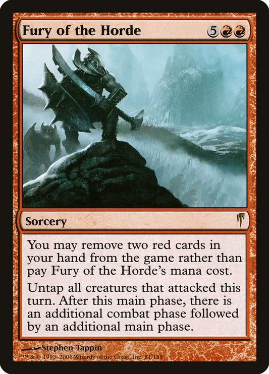 Image for Fury of the Horde (81) - Magic: The Gathering