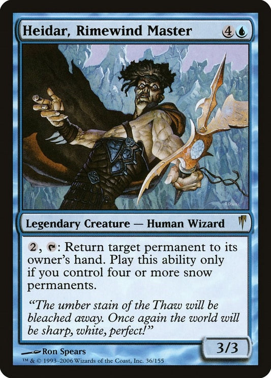 Image for Heidar, Rimewind Master (36) - Magic: The Gathering