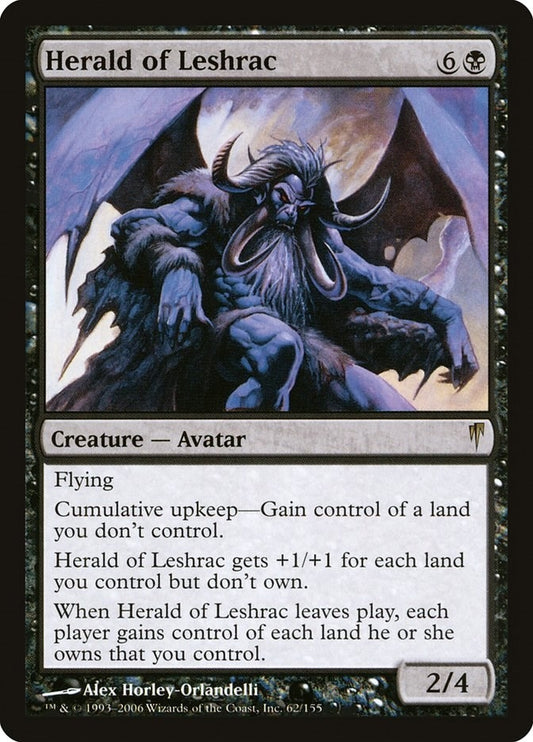 Image for Herald of Leshrac (62) - Magic: The Gathering