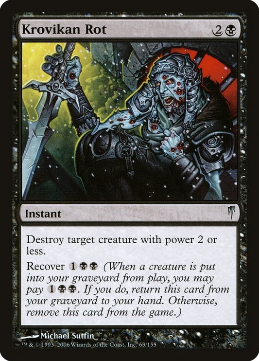 Image for Krovikan Rot (63) - Magic: The Gathering
