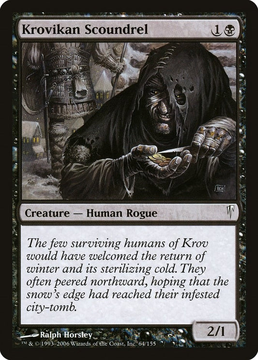 Image for Krovikan Scoundrel (64) - Magic: The Gathering