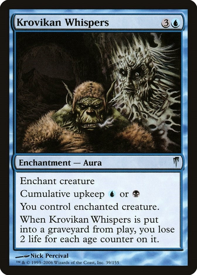 Image for Krovikan Whispers (39) - Magic: The Gathering