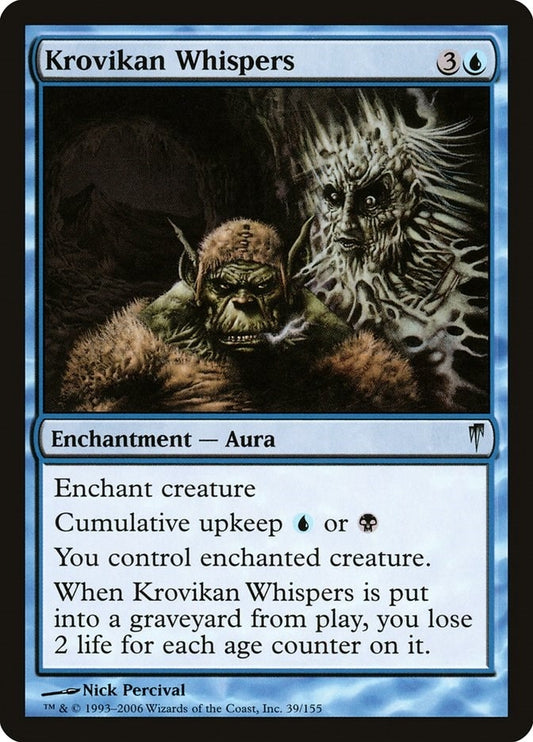 Image for Krovikan Whispers (39) - Magic: The Gathering
