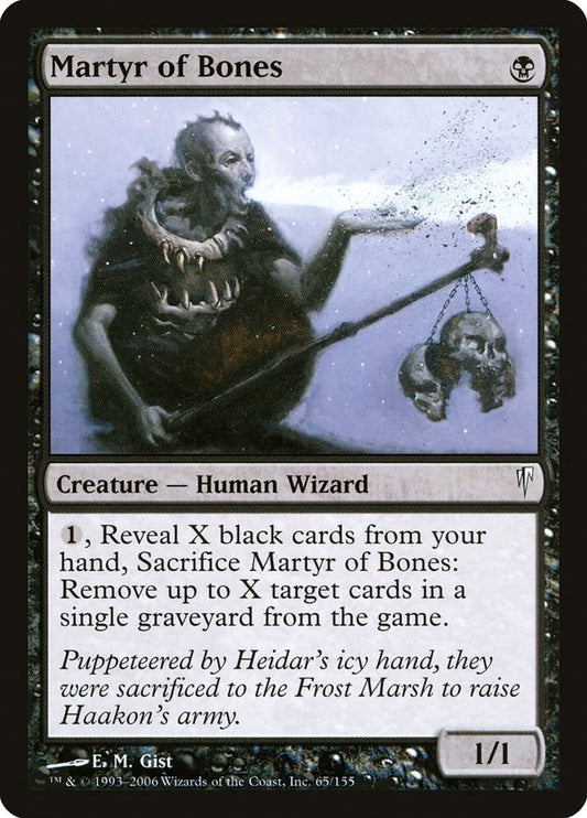 Image for Martyr of Bones (65) - Magic: The Gathering
