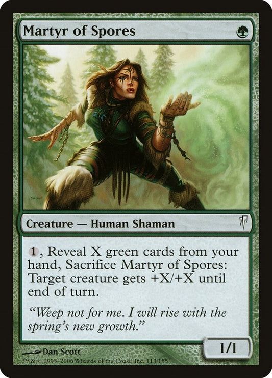 Image for Martyr of Spores (113) - Magic: The Gathering