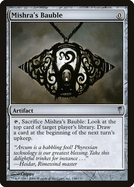 Image for Mishra's Bauble (138) - Magic: The Gathering