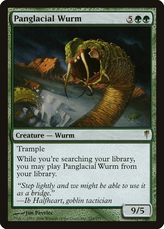 Image for Panglacial Wurm (116) - Magic: The Gathering