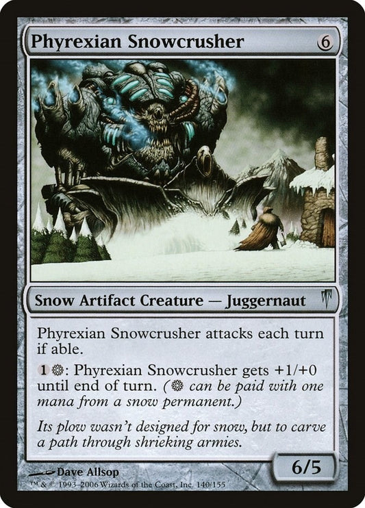 Image for Phyrexian Snowcrusher (140) - Magic: The Gathering