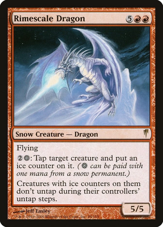 Image for Rimescale Dragon (95) - Magic: The Gathering