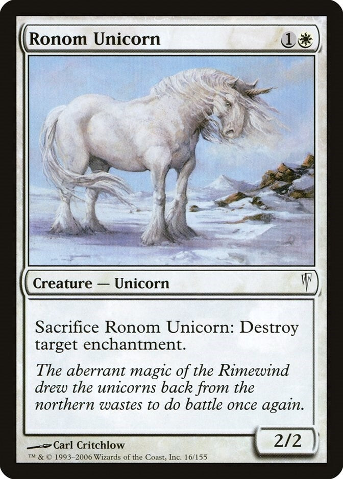 Image for Ronom Unicorn (16) - Magic: The Gathering