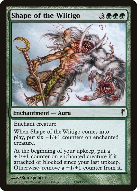 Image for Shape of the Wiitigo (120) - Magic: The Gathering