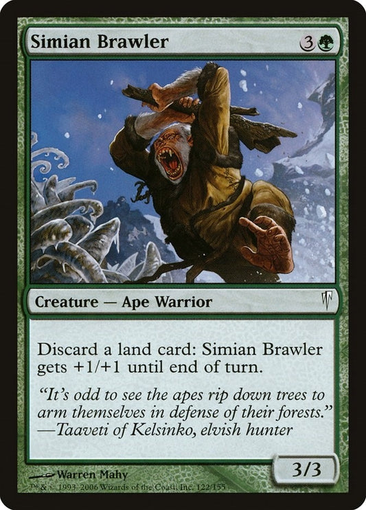 Image for Simian Brawler (122) - Magic: The Gathering