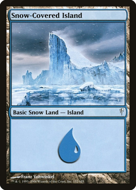 Image for Snow-Covered Island (152) - Magic: The Gathering