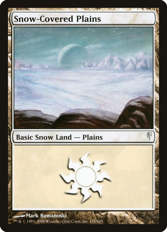 Image for Snow-Covered Plains (151) - Magic: The Gathering