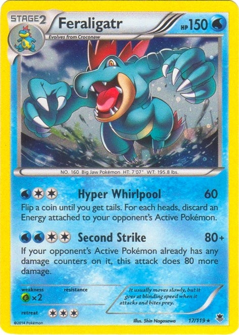 Image for Feraligatr - 17/119 (Cosmos Holo) (017/119) - Pokemon