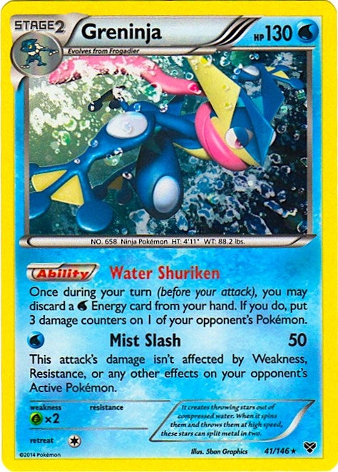 Image for Greninja - 41/146 (Cosmos Holo) (041/146) - Pokemon