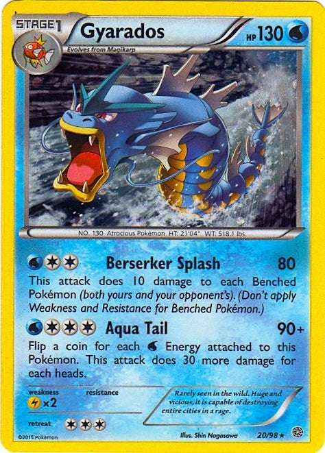 Image for Gyarados - 20/98 (Cosmos Holo) (020/098) - Pokemon