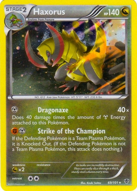 Image for Haxorus - 69/101 (Cosmos Holo) (069/101) - Pokemon