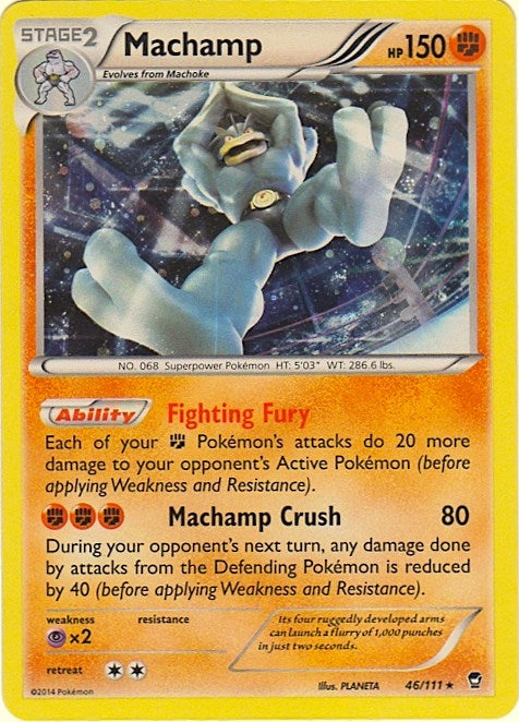 Image for Machamp - 46/111 (Cosmos Holo) (046/111) - Pokemon