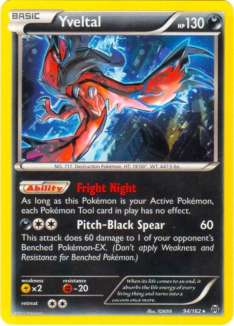 Image for Yveltal - 94/162 (Cosmos Holo) (094/162) - Pokemon