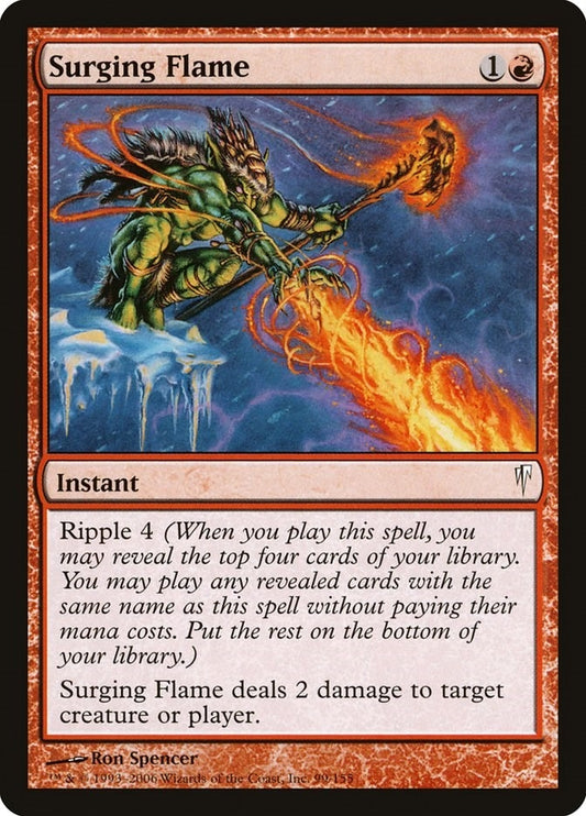 Image for Surging Flame (99) - Magic: The Gathering