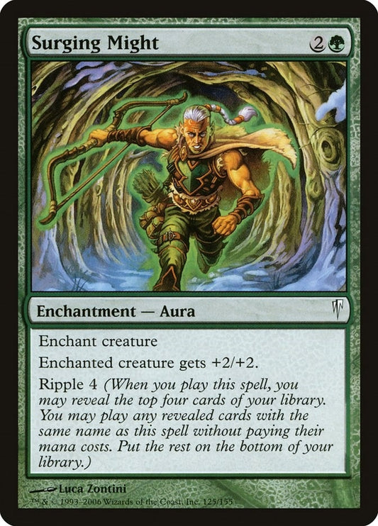 Image for Surging Might (125) - Magic: The Gathering