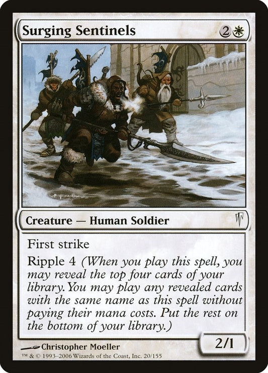 Image for Surging Sentinels (20) - Magic: The Gathering