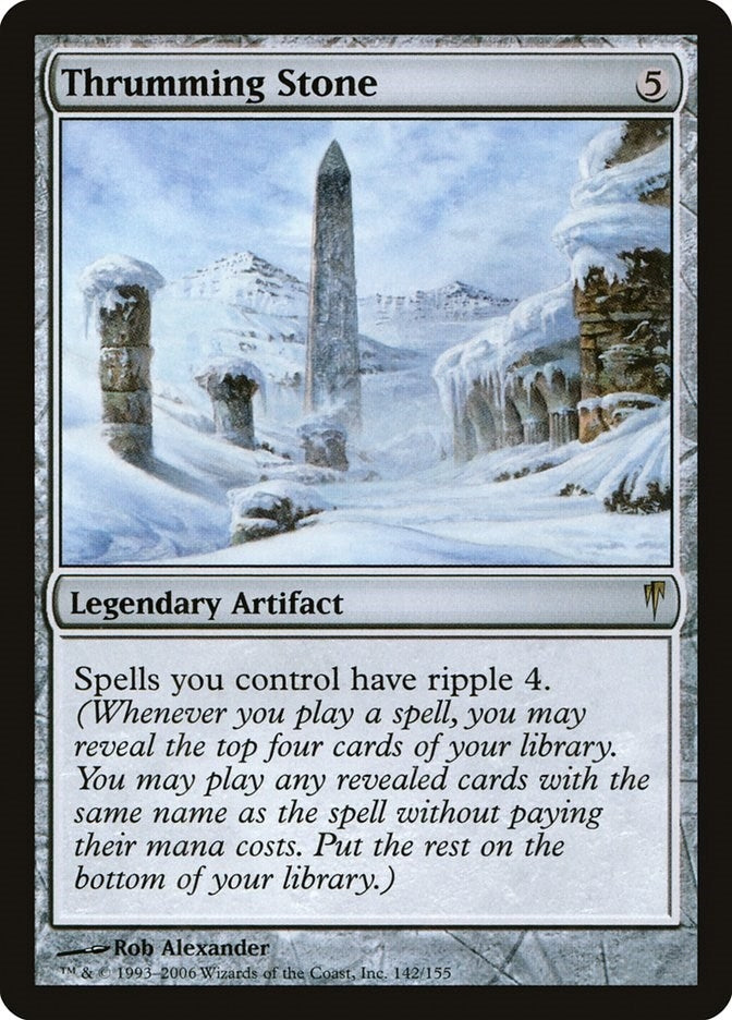 Image for Thrumming Stone (142) - Magic: The Gathering