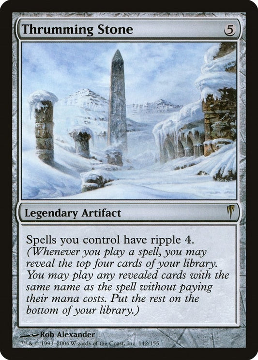 Image for Thrumming Stone (142) - Magic: The Gathering