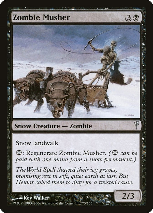 Image for Zombie Musher (75) - Magic: The Gathering