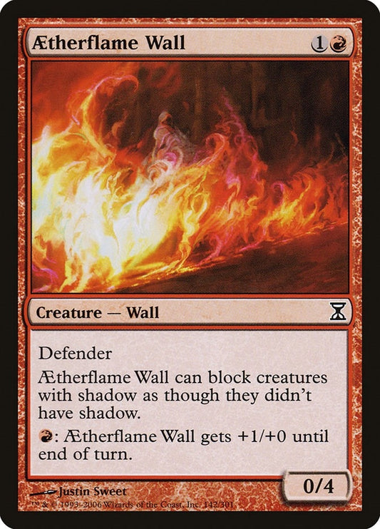 Image for Aetherflame Wall (142) - Magic: The Gathering