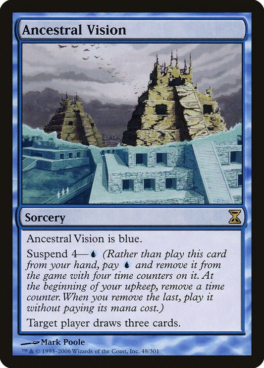 Image for Ancestral Vision (48) - Magic: The Gathering