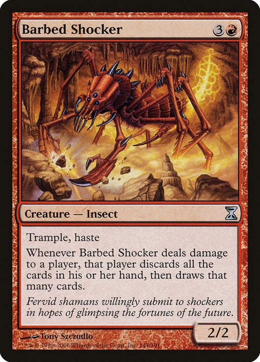 Image for Barbed Shocker (144) - Magic: The Gathering