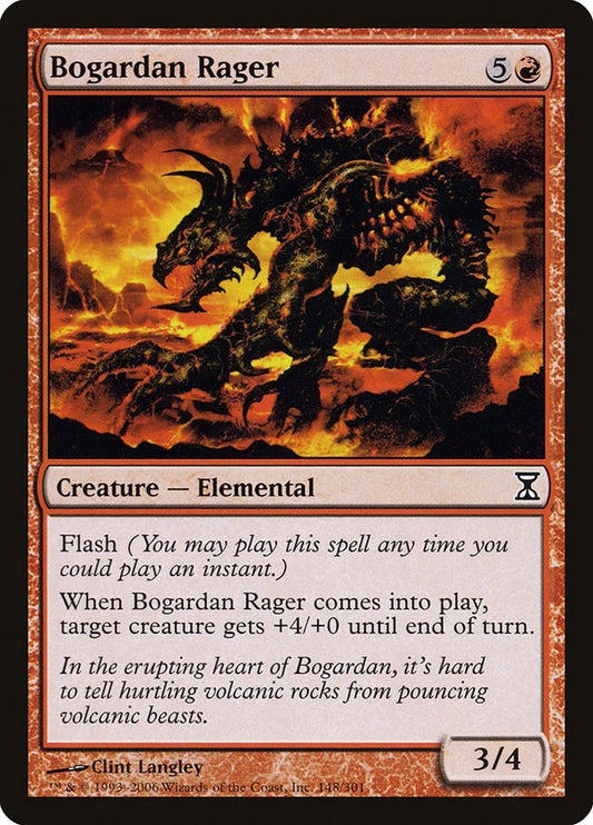 Image for Bogardan Rager (148) - Magic: The Gathering