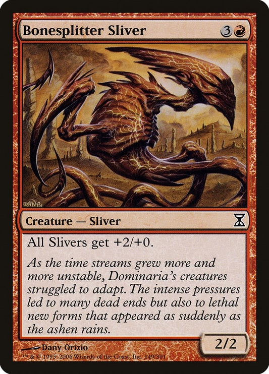 Image for Bonesplitter Sliver (149) - Magic: The Gathering
