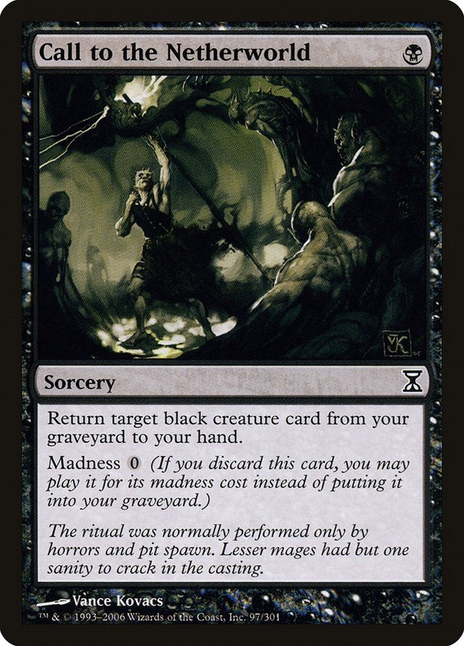 Image for Call to the Netherworld (97) - Magic: The Gathering