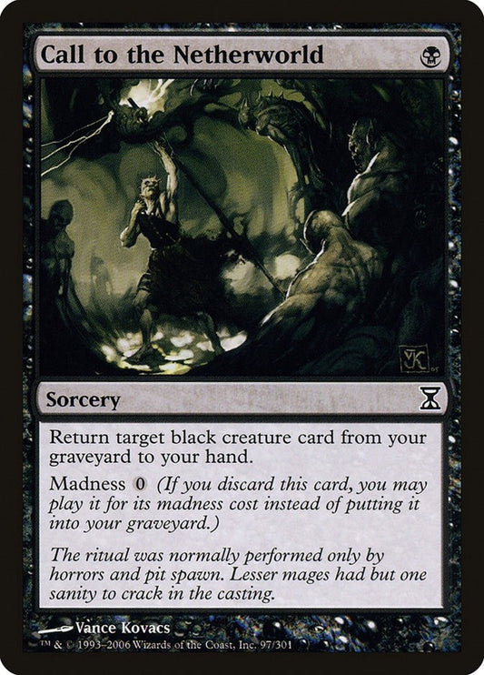 Image for Call to the Netherworld (97) - Magic: The Gathering