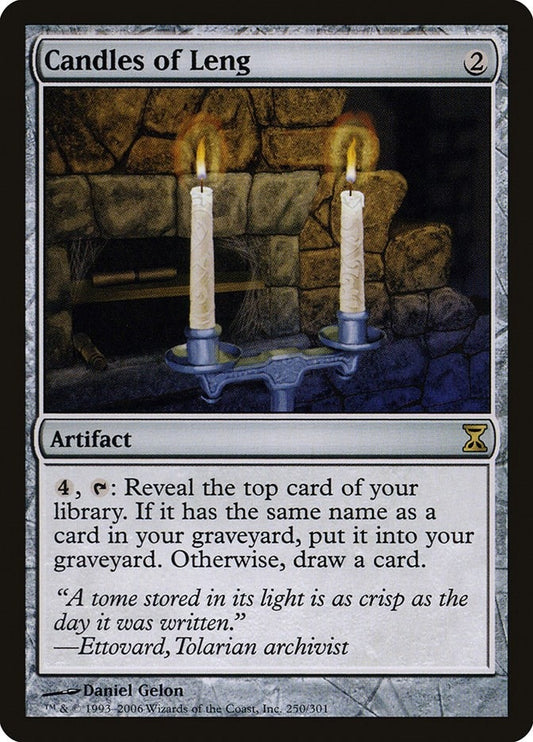 Image for Candles of Leng (250) - Magic: The Gathering