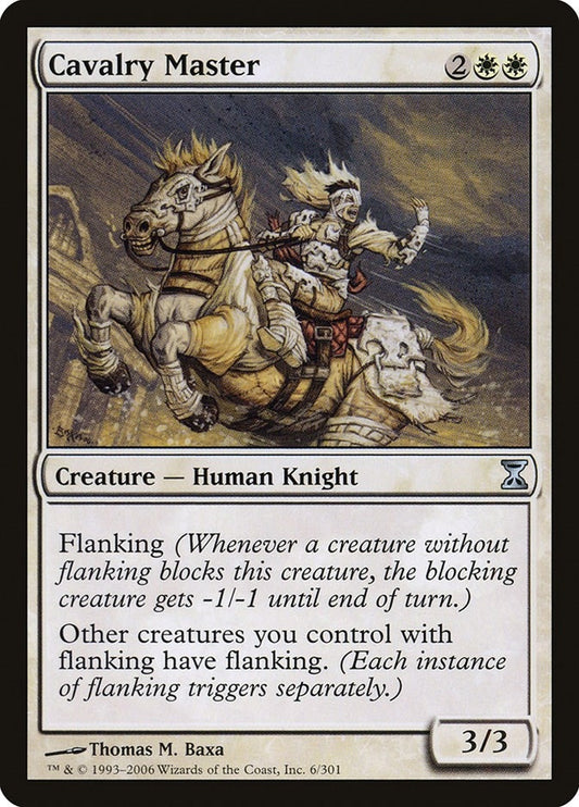 Image for Cavalry Master (6) - Magic: The Gathering