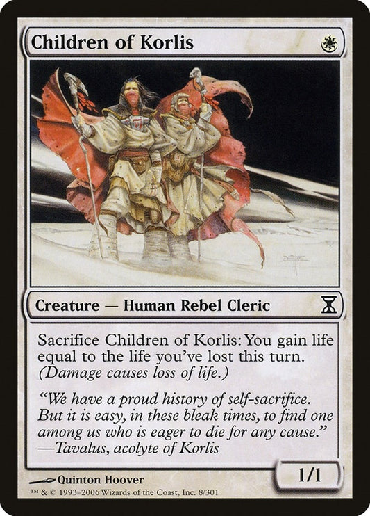 Image for Children of Korlis (8) - Magic: The Gathering