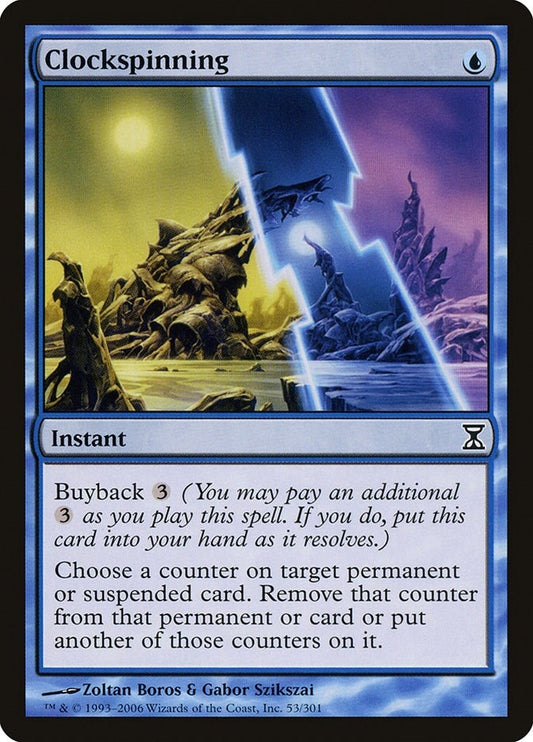 Image for Clockspinning (53) - Magic: The Gathering