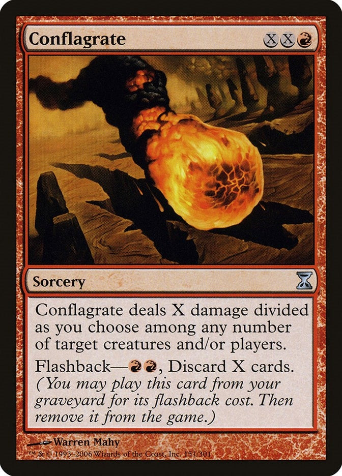 Image for Conflagrate (151) - Magic: The Gathering