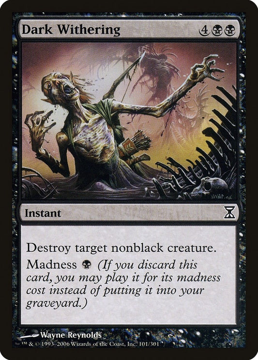 Image for Dark Withering (101) - Magic: The Gathering