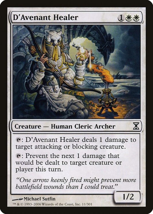 Image for D'Avenant Healer (11) - Magic: The Gathering